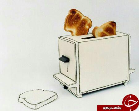 نقاشی هایی از جنس اشیاء + تصاویر