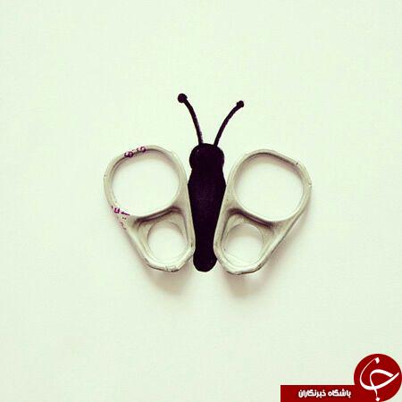 نقاشی هایی از جنس اشیاء + تصاویر