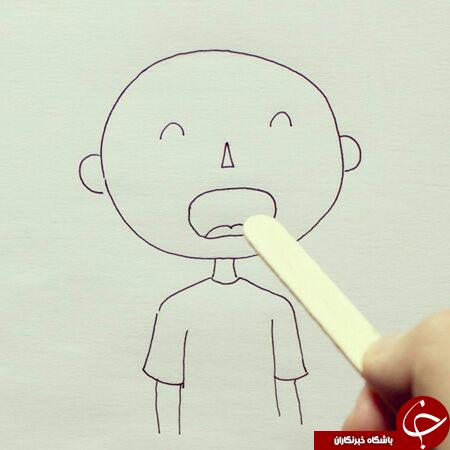 نقاشی هایی از جنس اشیاء + تصاویر