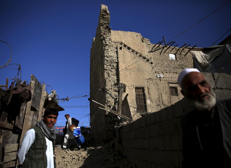 تصاویری از زلزله مرگبار افغانستان