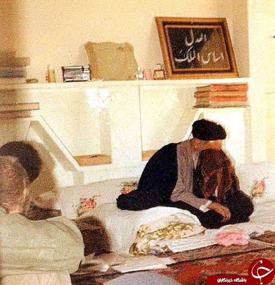 عکسی دیده نشده از عزاداری امام (ره)