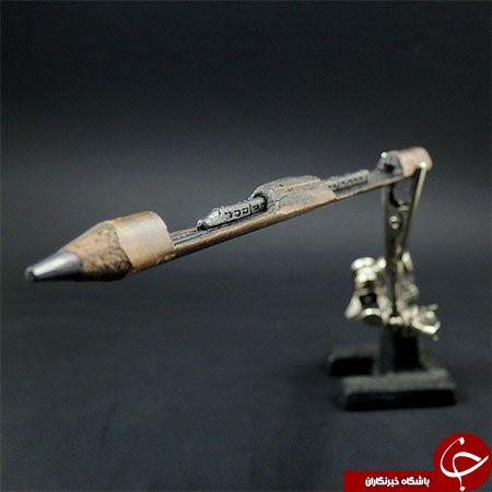 خلاقیتی شگفت انگیز با مدادسیاه+عکس