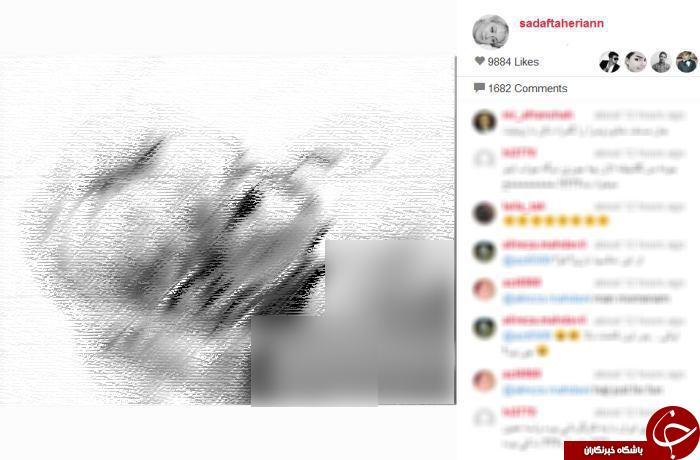عکس برهنه خانم بازیگر به سبک گلشیفته فراهانی+ عکس