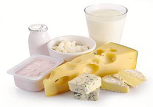 از گوشت بدون چربی و لبنیات کم چرب استفاده کنید