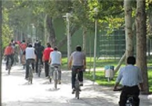 ایمن سازی مسیرهای دوچرخه سواری در قزوین