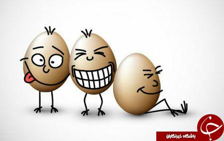 عکس های جالب ودیدنی با تخم مرغ