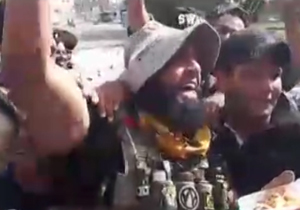 ابوعزرائیل داعشی‌ها را به چالش کشید + فیلم