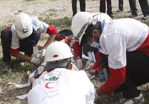 برگزاری مسابقات رفاقت مهر جوانان هلال احمر در قم