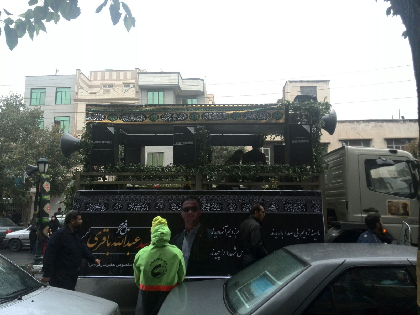 مراسم تشییع پیکر شهیدان 