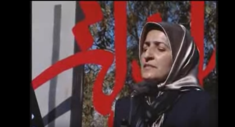 عزاداری به سبک منافقین/مداحی زن برای مردان+تصویر