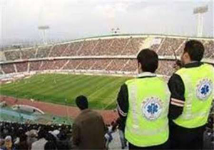 مصدومیت 60 تماشاگر شهرآورد پایتخت