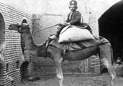 نامه های قاجار این گونه پست می شد+ عکس