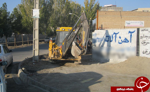 پارکینگ اختصاصی در پیاده&zwnj;رو + تصاویر