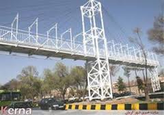 ساخته شدن پل عابر پیاده در اتوبان کوت عبدالله