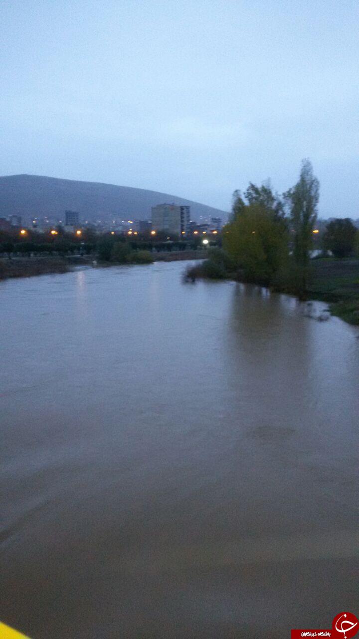 خروش سیمینه رود در بوکان