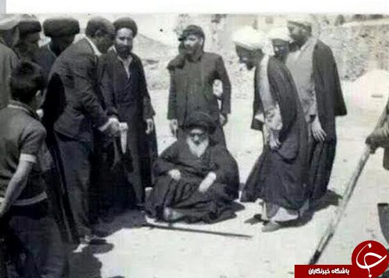 تصاویری ازعلمای دین در پیاده روی کربلا