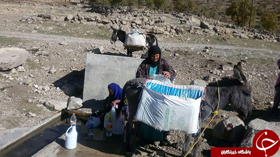 روستایی که محروم از آب لوله کشی است + تصاویر
