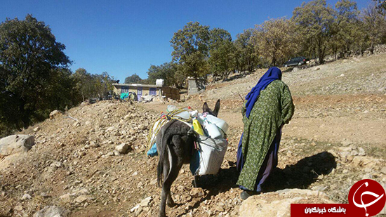 روستایی که محروم از آب لوله کشی است + تصاویر