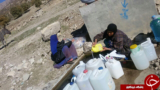 روستایی که محروم از آب لوله کشی است + تصاویر