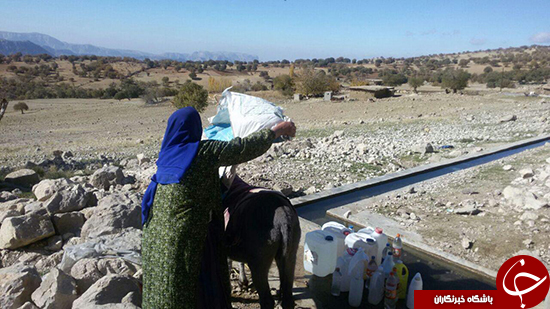 روستایی که محروم از آب لوله کشی است + تصاویر