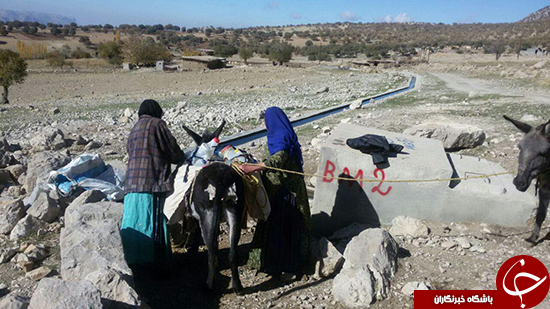 روستایی که محروم از آب لوله کشی است + تصاویر