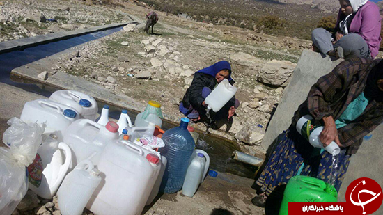 روستایی که محروم از آب لوله کشی است + تصاویر