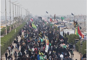 ارسال مواد غذایی برای پذیرایی زائران اربعین