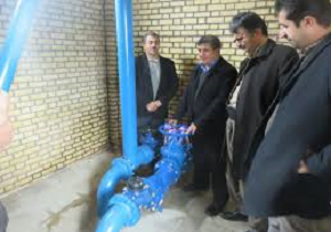 افتتاح طرح آبرسانی به روستای «کانی نیاز» سقز