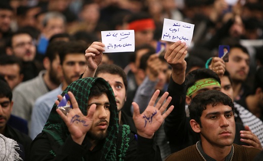 مراسم عزاداری اربعین حسینی(ع) در حضور رهبر معظم انقلاب برگزار شد