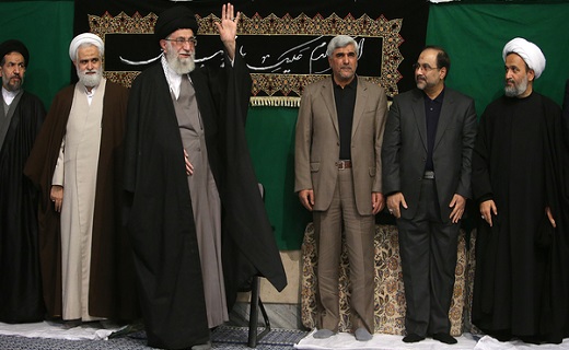 مراسم عزاداری اربعین حسینی(ع) در حضور رهبر معظم انقلاب برگزار شد