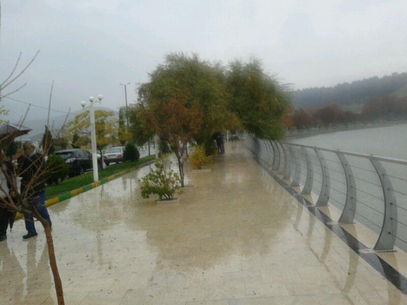 تصاویری از بارش باران در لرستان