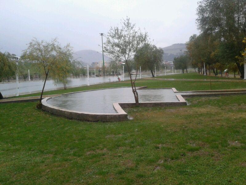 تصاویری از بارش باران در لرستان