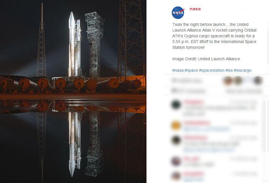 تصویری دیگر از لحظه آماده سازی atlas v +عکس
