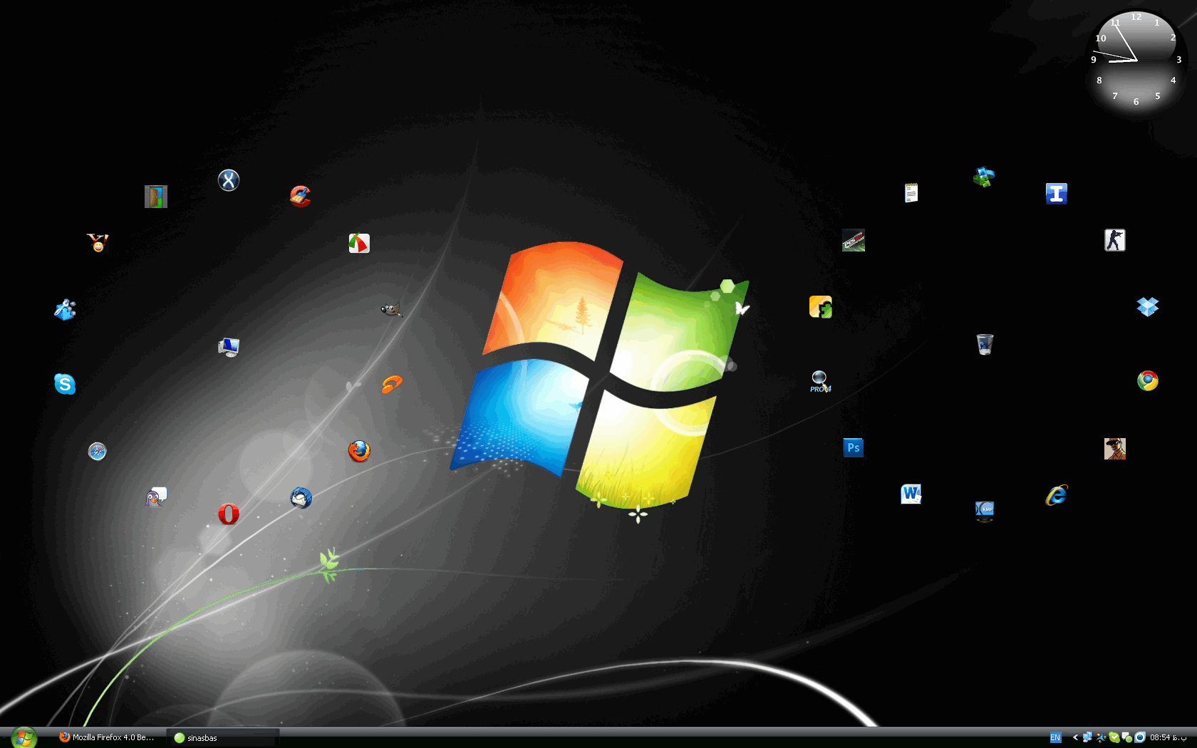 ثابت کردن جای آیکون ها روی Desktop