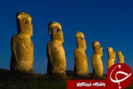 مجسمه هاي اسرارآميز در شيلي + عكس