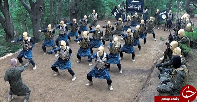 کمپ تمرینی داعش در افغانستان + تصاویر