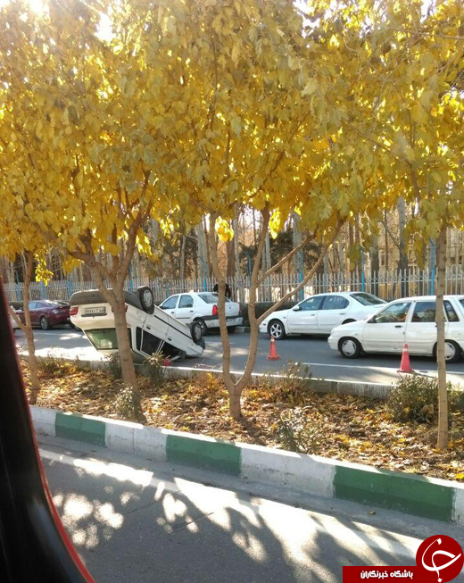 پرایدی که با دیدن هوندا چپ کرد + تصاویر