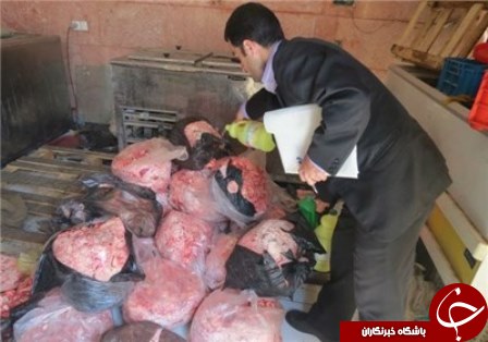 کشف بيش از 240 کيلوگرم گوشت غير بهداشتي در خراسان شمالي