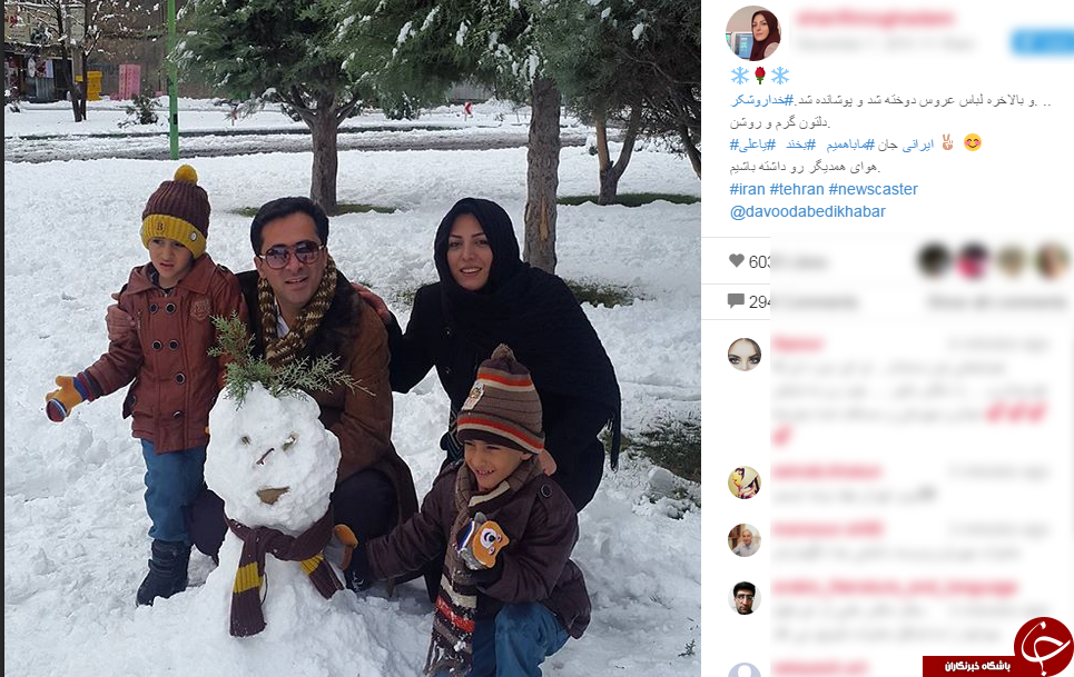 تصاویری که کاربران از برف پاییزی در شبکه های اجتماعی به اشتراک گذاشتند