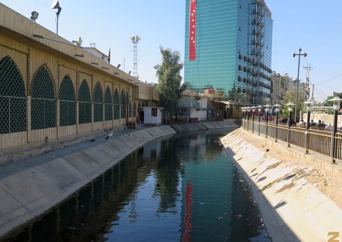 آبی كه سلامت زائران کربلا را تهديد می&zwnj;كند+ عکس