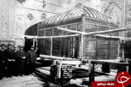 اولین ضریح امام رضا (ع) + تصاویر