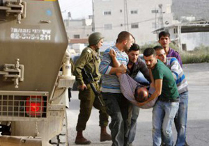 شهادت یک جوان فلسطینی به ضرب گلوله صهیونیست ها