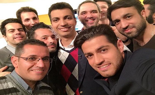 سلفی عوامل برنامه نود با پورعلی گنجی