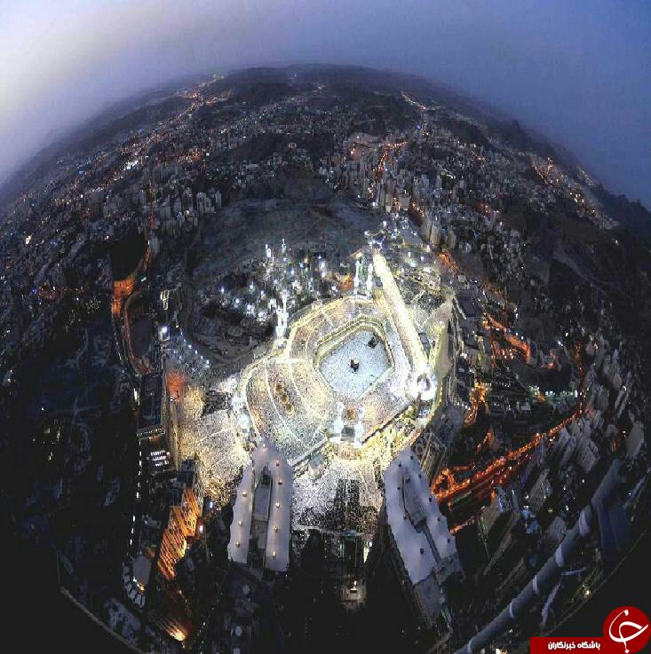 نمایی شگفت انگیزاز خانه خدا