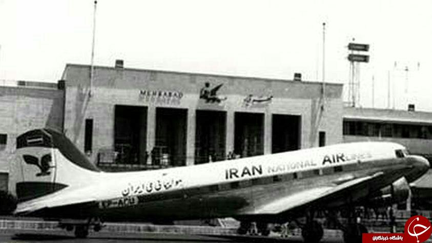 نمایی از فرودگاه مهرآبادتهران درسال 1338