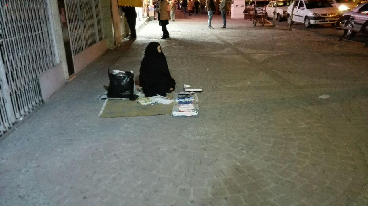 اوج مهربانی مادر در سرما+ تصاویر