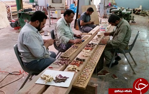 اتمام ساخت منبت&zwnj;کاری ضریح جدید حضرت عباس(ع) + تصاویر