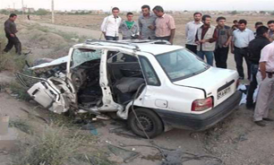 دو کشته در تصادف پژو و پراید