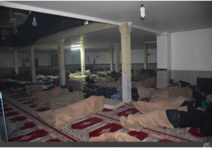 اسکان بيش از600 نفر پایگاه ها و مساجد تويسركان