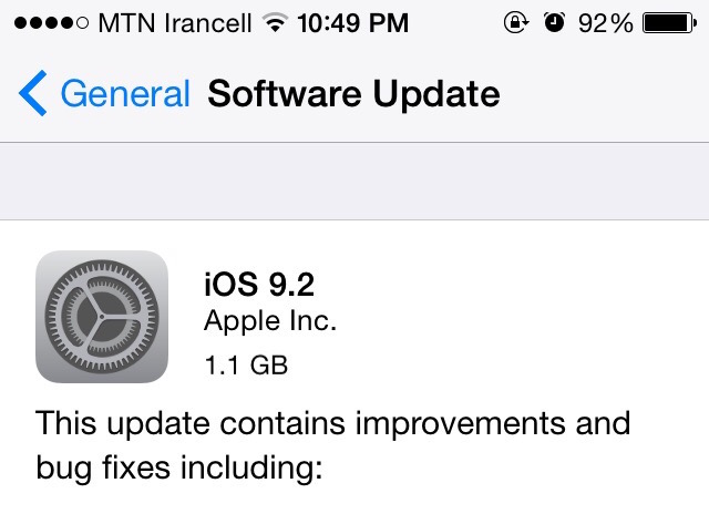 انتشار نسخه جدید iOS توسط اپل